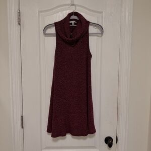 Maroon Sweater Dress